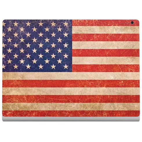 Distressed American Flag Surface Book 2 13.5in Skin